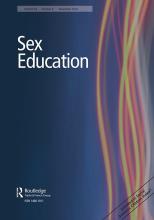 Sex Education Journal Cover