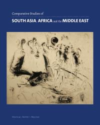 Comparative Studies of South Asia, Africa and the Middle East Journal Cover