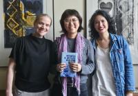 Dr. Chi-ming Yang with GWSS Chair Amanda Swarr and Linh Thủy Nguyễn from American Ethnic Studies, following the event. Dr. Chi-ming Yang standing with GWSS Chair Amanda Swarr and Linh Thủy Nguyễn from American Ethnic Studies following her talk at the University of Washington.