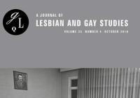 Lesbian and Gay Studies Journal Cover