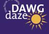 Dawg Daze logo on a purple background